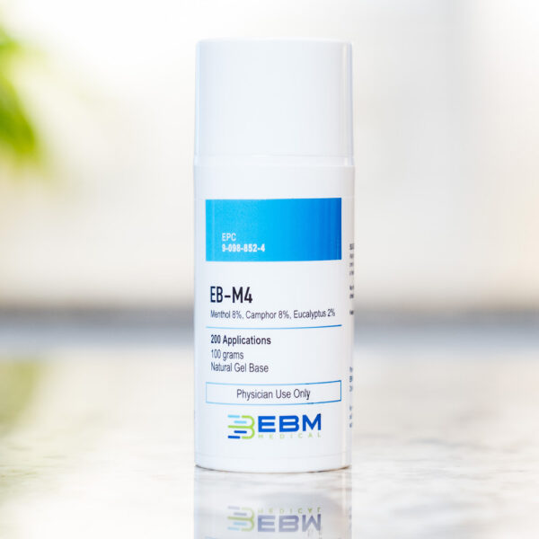 EB-M4 topical muscle pain relief cream